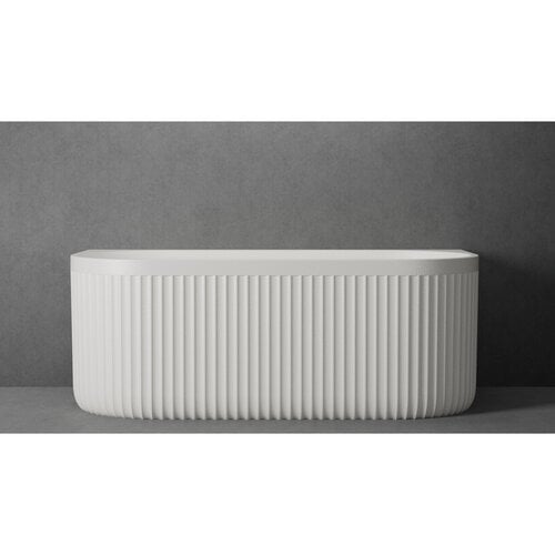 Ligbad Half Vrijstaand Ideavit Archtec Rock 170x80x63 cm Wit 