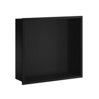 Inbouwnis Smedbo Sideline 30x30 cm Mat Zwart