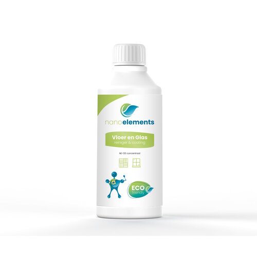 Vloer- en Glas Reiniger & Coating Nano Elements (Concentraat) 500ML 