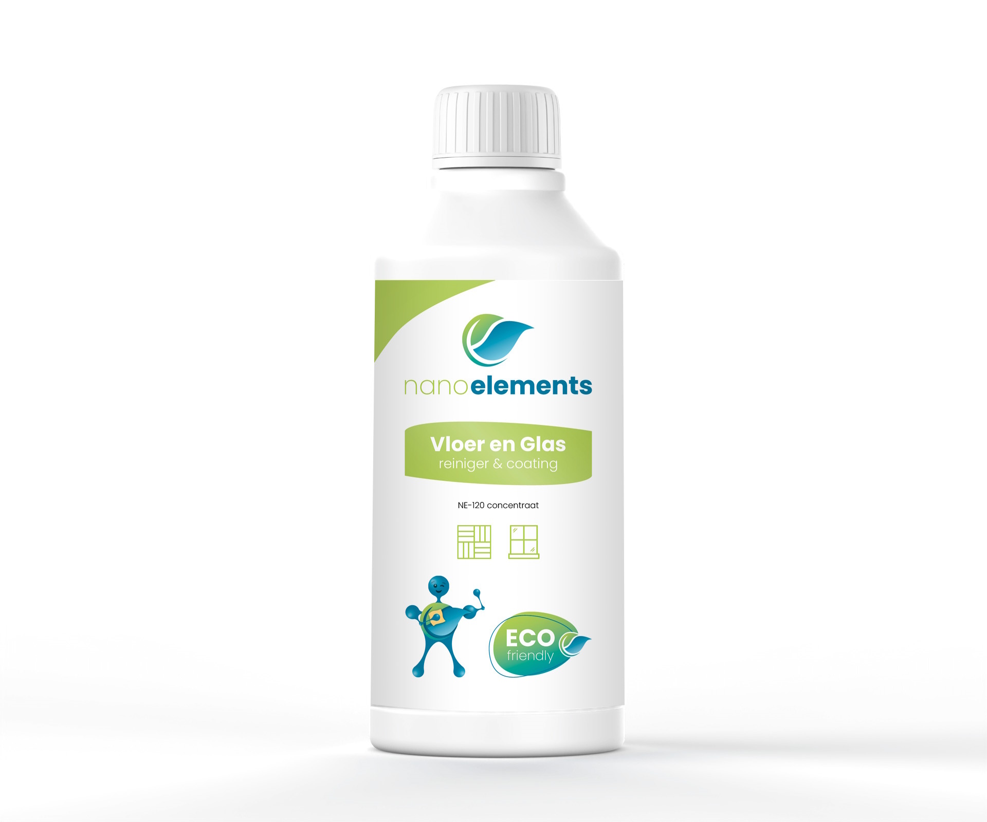 Vloer- en Glas Reiniger & Coating Nano Elements Nano Elements