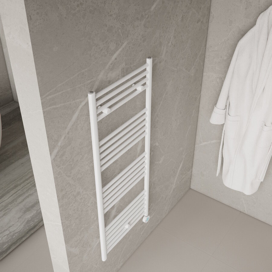 Elektrische Radiator Boss & Wessing Jane 695W 120x50 cm Wit