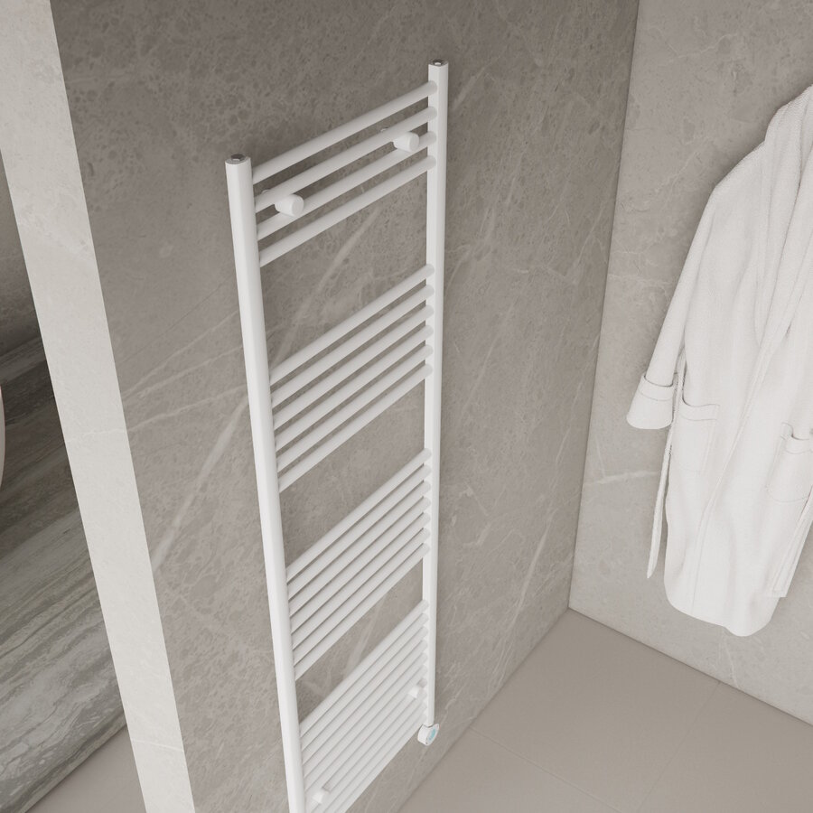 Elektrische Radiator BWS Jane 700W 160x50 cm Wit