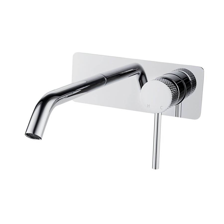 Wastafelmengkraan Inbouw Aquasplash Ridged Chroom