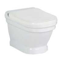 Wandcloset Creavit Antik 35,5x33x53,1 cm Keramiek Retro Glans Wit