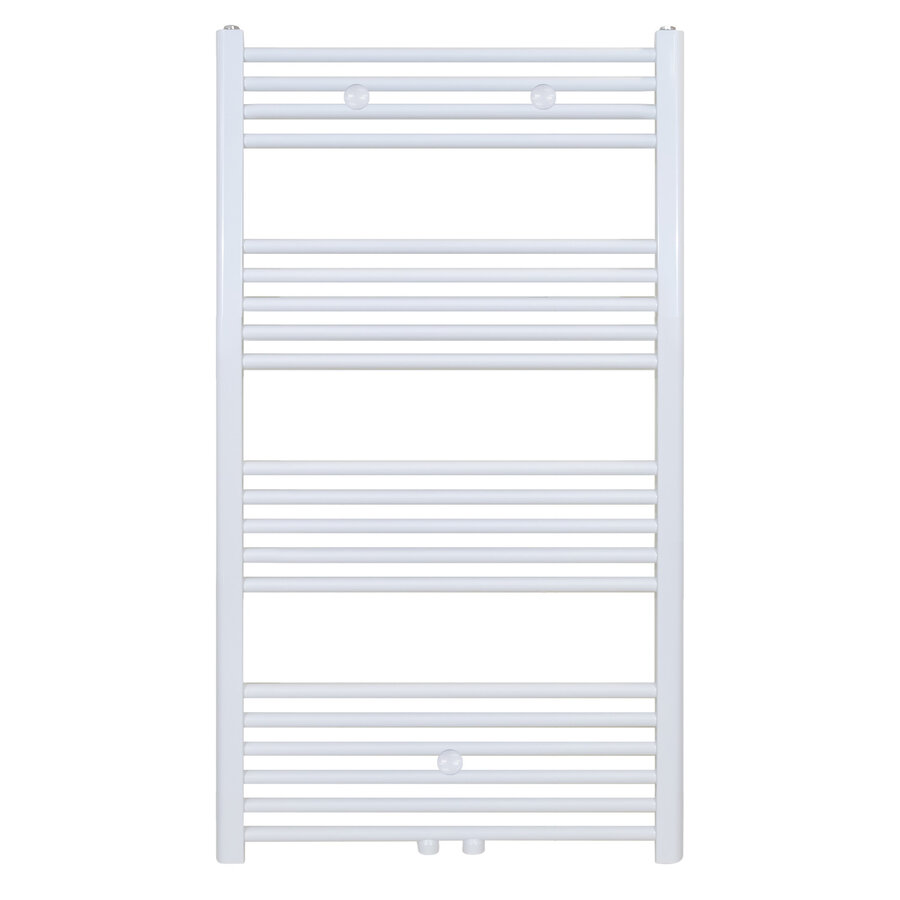 Designradiator BWS Nile Gobi 120x60cm 616W Wit (Midden/zij-aansluiting)
