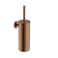 Toilet Accessoires Set Wiesbaden Alonzo Geborsteld Brons Koper