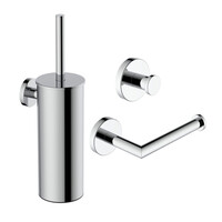 Toilet Accessoires Set Wiesbaden Alonzo Chroom