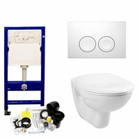 Up100 Toiletset 03 Megasplash Basic Smart Met Bril En Drukplaat