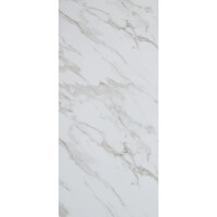 Wandpaneel Isodeco SPC Marmer Plaat 120x260 cm Marble Wit Grijs (Prijs Per Plaat)