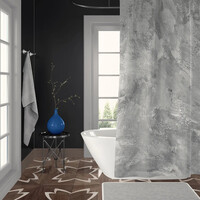 Wandpaneel Isodeco SPC Marmer Plaat 120x260 cm Mat Zwart (Prijs Per Plaat)