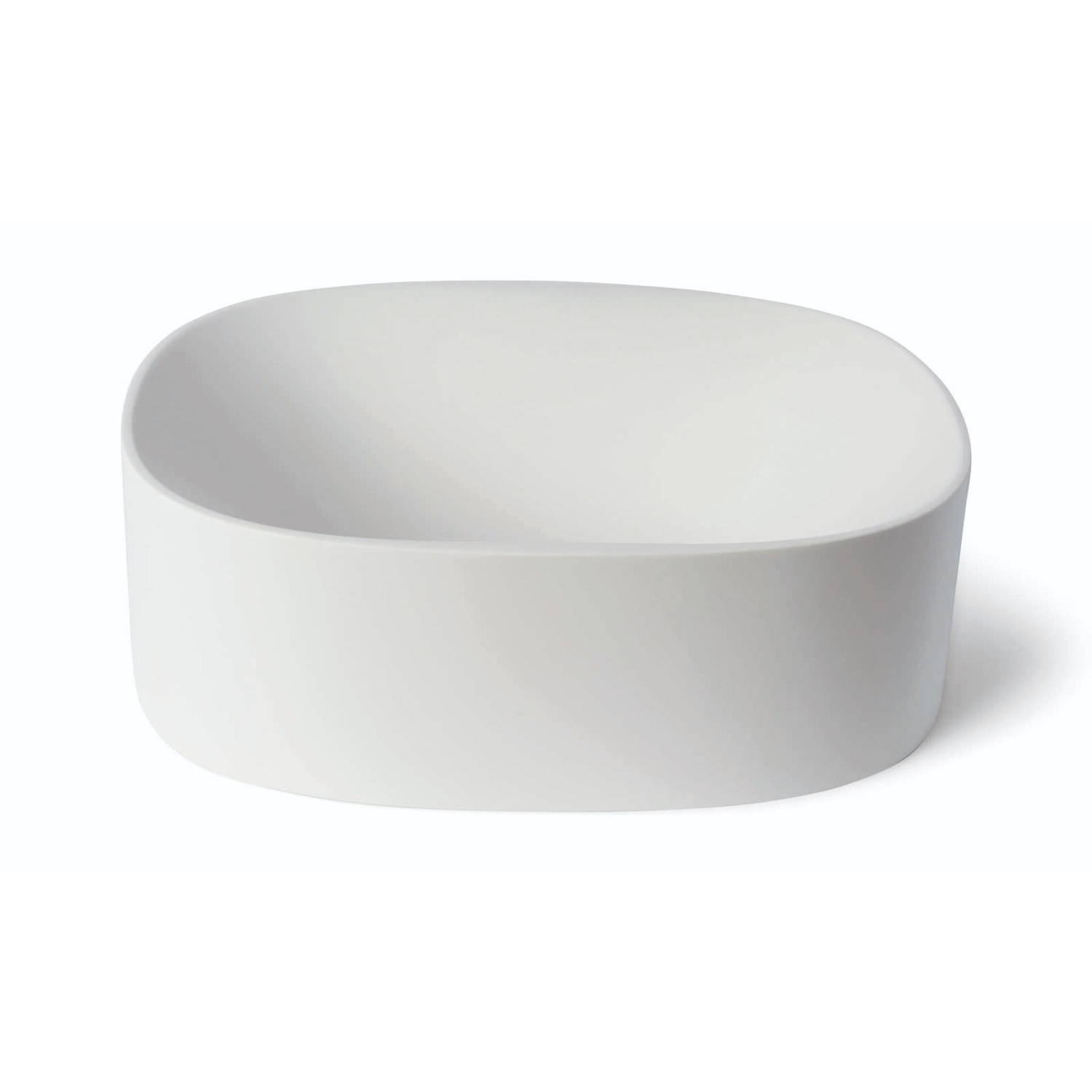 Waskom Luca Sanitair Tate 40x35x12,5 cm Solid Surface Mat Wit Luca Sanitair