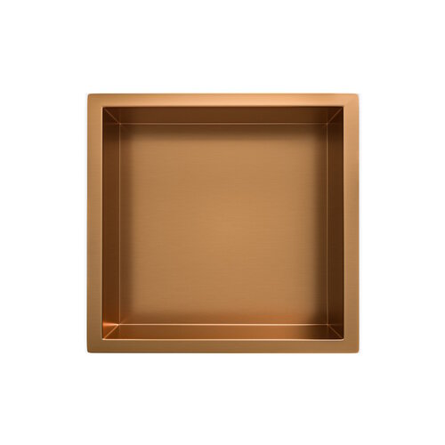 Inbouwnis Wiesbaden Novi 30x30x7cm Brons 