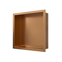 Inbouwnis Wiesbaden Novi 30x30x7cm Brons