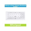 Ligbad Villeroy & Boch Subway 190x90 cm Balboa Whirlpool systeem Dubbel