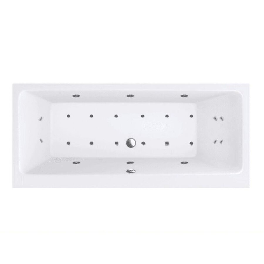 Ligbad Villeroy & Boch Subway 190x90 cm Balboa Whirlpool systeem Dubbel