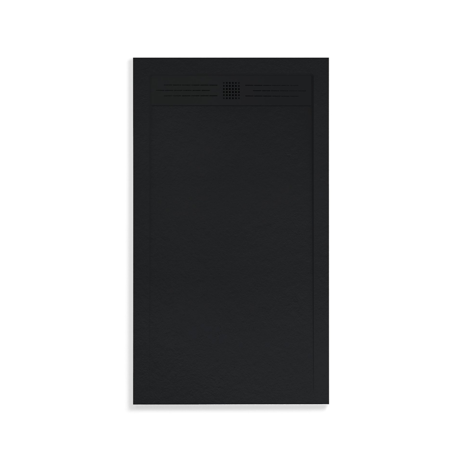 Douchebak Boss & Wessing Veroni Elite 120x80 cm Composietsteen Mat Zwart Boss & Wessing