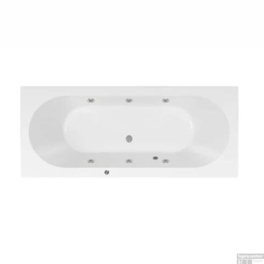 Whirlpool Pneumatisch Boss & Wessing Urby 170x75 cm Enkel Systeem