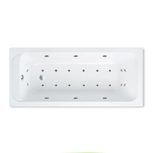 Ligbad Villeroy & Boch Architectura 170x75 cm Balboa Whirlpool systeem Dubbel 