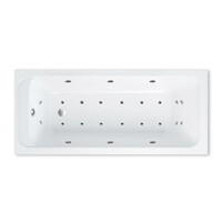 Ligbad Villeroy & Boch Architectura 170x70 cm Balboa Whirlpool systeem Dubbel