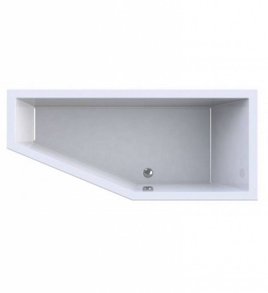 Wavedesign Ligbad Dore 170X75X48 cm Wit - 170x75x48 cm Links