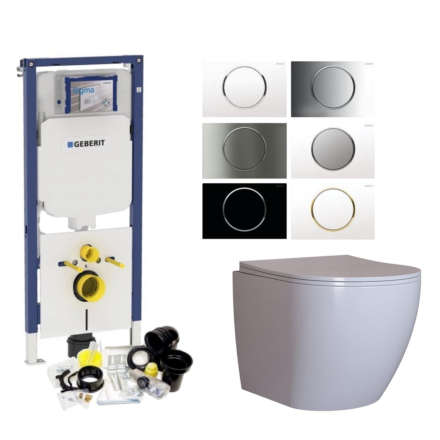 Geberit Sigma 8 Boss & Wessing