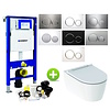 Geberit Geberit UP320 Toiletset set69 Geberit ONE Rimless Diepspoel Turboflush Wit met Sigma 20 drukplaat