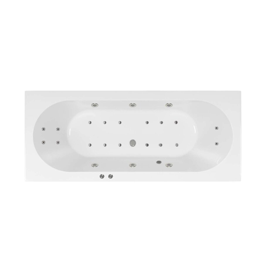 Whirlpool Boss & Wessing Urby 170x75 cm Dubbel systeem