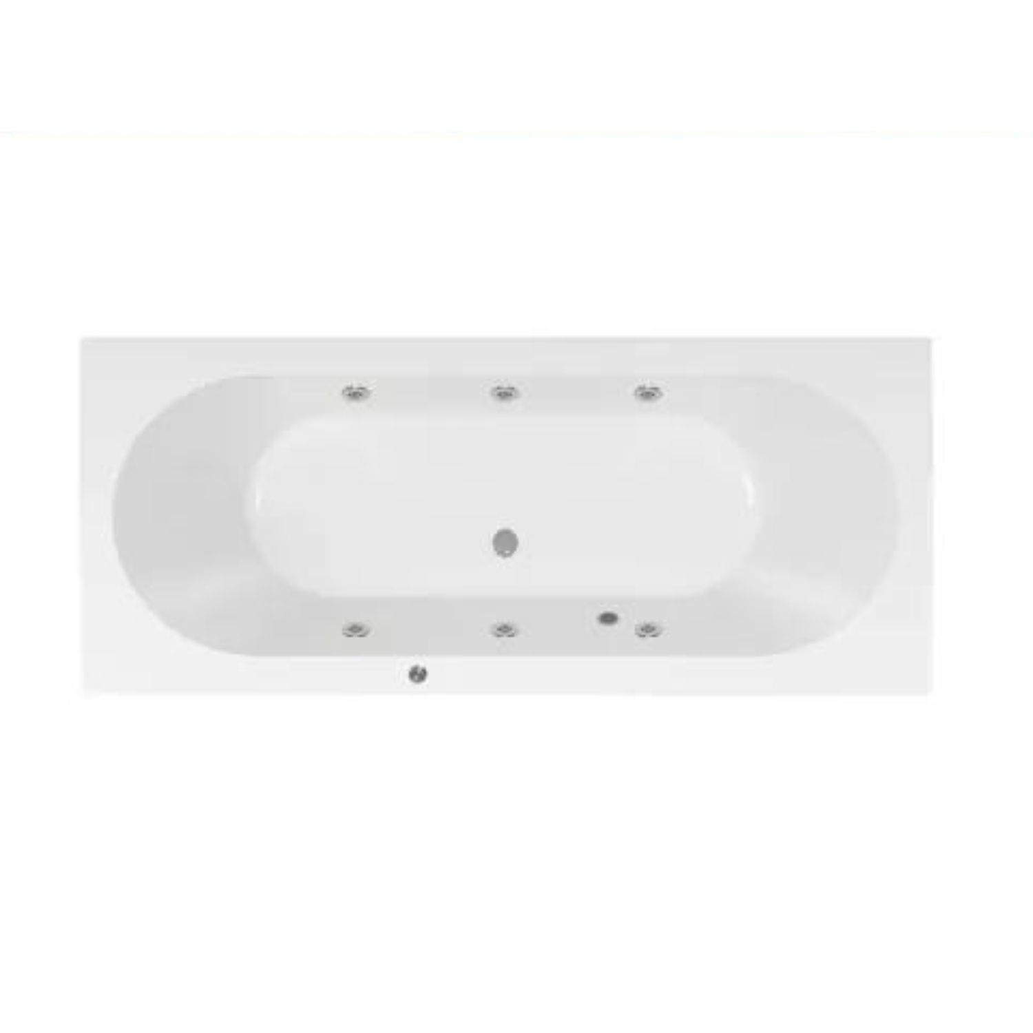 Whirlpool Pneumatisch Boss & Wessing Urby 180x80 cm Enkel Systeem Boss & Wessing