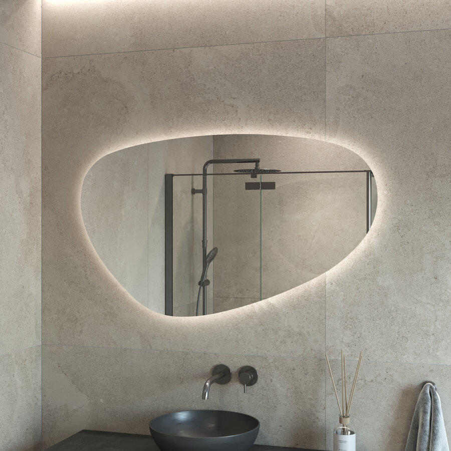 Spiegel BWS Archa Organisch LED Verlichting (ALLE MATEN)