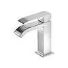 Tres OUTLET Wastafelmengkraan Tres Cuadro met waterval-uitloop 00610101 Chroom