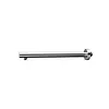 OUTLET Luxe muuruitloop rond muurbevestiging 45cm chroom