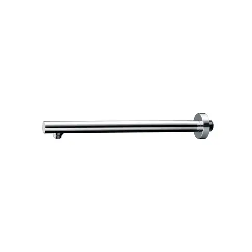 OUTLET Luxe muuruitloop rond muurbevestiging 45cm chroom 