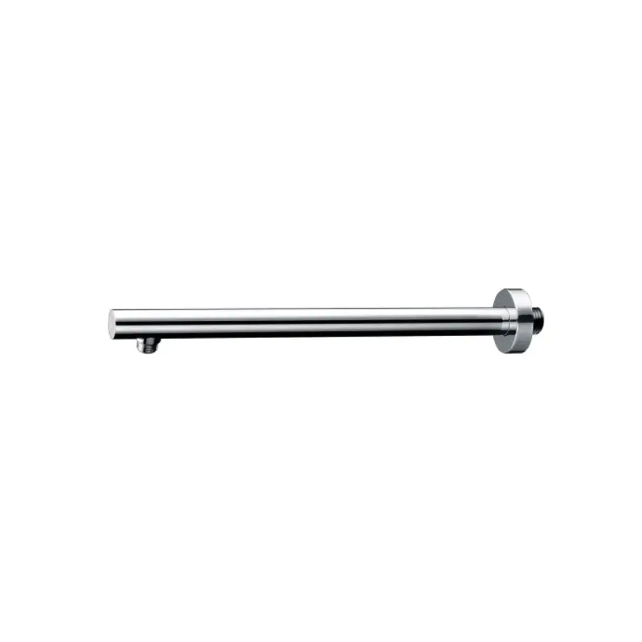 OUTLET Luxe muuruitloop rond muurbevestiging 45cm chroom