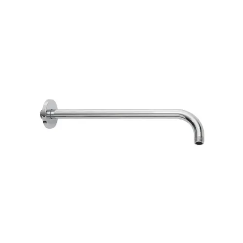 OUTLET Standaard muuruitloop rond muurbevestiging 45cm chroom 