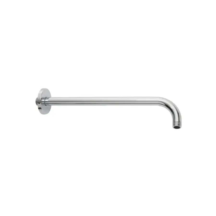OUTLET Standaard muuruitloop rond muurbevestiging 45cm chroom