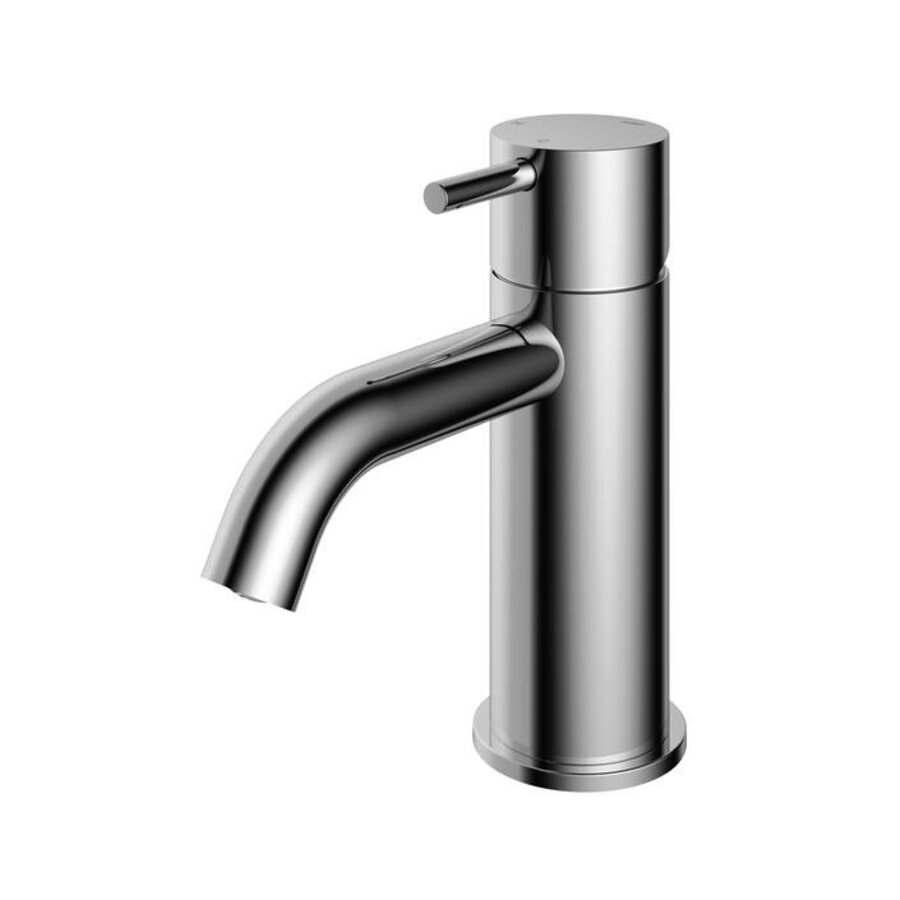 OUTLET Wastafelmengkraan Hotbath Cobber 1-hendel Gebogen 14.3 cm Chroom