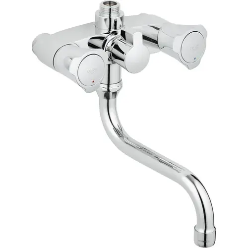 OUTLET GROHE Costa-l Douchekraan 12 Cm. Met Omstel En Uitloop Chroom 