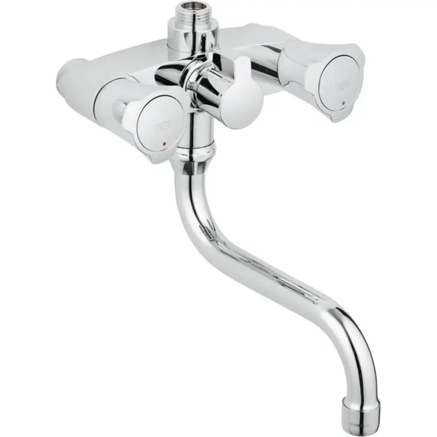 OUTLET GROHE Costa-l Douchekraan 12 Cm. Met Omstel En Uitloop Chroom