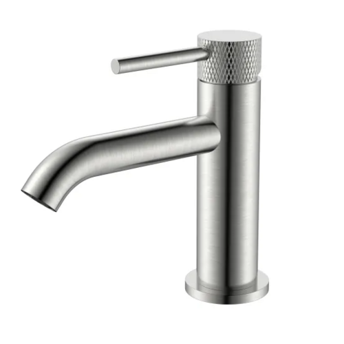 OUTLET Fonteinkraan Wiesbaden Ribbd 1/2" Geborsteld Staal 