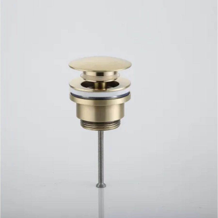 OUTLET Clickwaste BWS Gold Geborsteld Messing Mat Goud