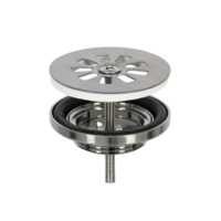 OUTLET Fontein Afvoerplug Differnz Mix Mat Chroom