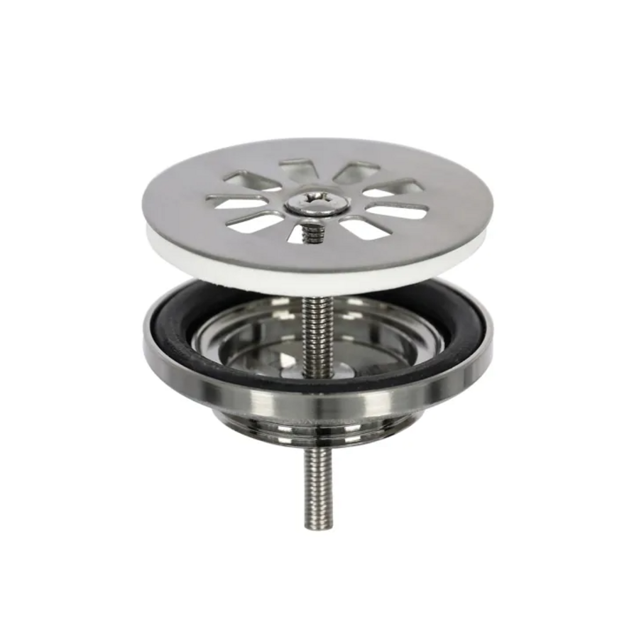 OUTLET Fontein Afvoerplug Differnz Mix Mat Chroom