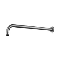 OUTLET Wiesbaden 304-gebogen douchearm rond muurbevestiging 40cm RVS