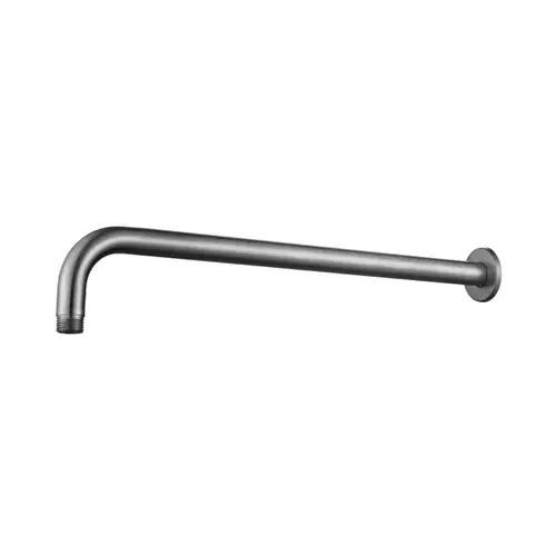 OUTLET Wiesbaden 304-gebogen douchearm rond muurbevestiging 40cm RVS 