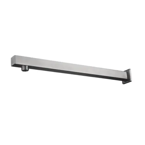 OUTLET Wiesbaden 304-rechte douchearm vierk.muurbevestiging 41 cm RVS 