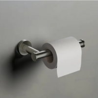 OUTLET Toiletrolhouder Hotbath Cobber Geborsteld Nikkel