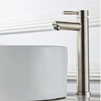 OUTLET Hoge Wastafelkraan BWS Exclusive Eenhendel 304 RVS