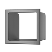 OUTLET Inzetstuk voor Reserverolhouder Wiesbaden Rocko Inbouw Gunmetal