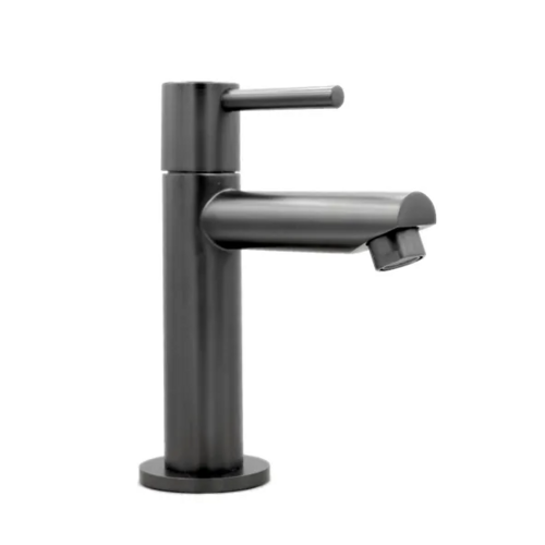 OUTLET Toiletkraan Best Design Moya Uitloop Recht 14 cm 1-hendel Gunmetal 