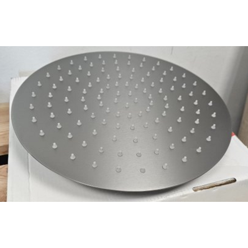 OUTLET Hoofddouche 30 cm Gun Metal Light 